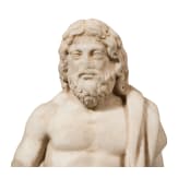 Marmorstatuette des Asklepios, provinzialrömisch, 1. - 2. Jhdt. n. Chr.