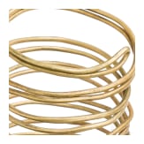 Three gold spirals made of "endless" wire, late Urnfield Culture, 10th – 9th century B.C.