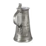 Kleine Stitze aus Zinn, Bad Tölz, um 1700