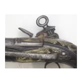 A Miquelet flintlock pistol, Spain circa 1780
