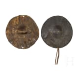 Two North East African round shields