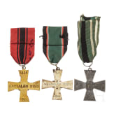 Three awards, 20th century