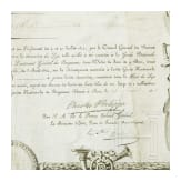 Drei königliche Urkunden, 1818 - 1819