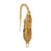 Reich verzierter großer Ohrschmuck aus Gold, griechisch, Mitte 4. Jhdt. v. Chr.