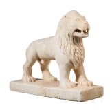 Marmorskulptur eines Löwen, provinzialrömisch, 2. - 3. Jhdt. n. Chr.