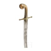 Shamshir mit &auml;lterer persischer Klinge um 1650, osmanisch, 19. Jhdt.