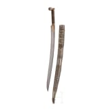 Bedeutender Luxus-Yatagan mit Wootz-Klinge, osmanisch, Ende 18. Jhdt.