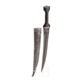 Silbermontierter Kandshar mit Wootz-Klinge, osmanisch, um 1800