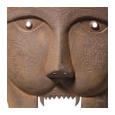 Maskenvisier, indopersisch, 19. Jhdt.