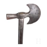 Streitaxt, wohl indopersisch, 18. Jhdt.