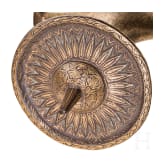 Bedeutende goldtauschierte Tegha, Indien, 1. H&auml;lfte 19. Jhdt.