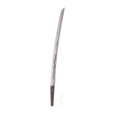 Wakizashi in Shirasaya, Japan, um 1720