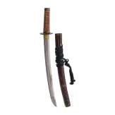 Schweres Wakizashi, Japan, 2. H&auml;lfte Edo-Periode