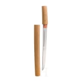 Wakizashi-Klinge in Shirasaya, Japan, Ende Edo-Periode