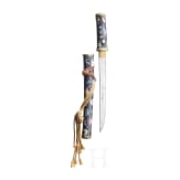 Aikuchi mit Cloisonn&eacute;-Montierung, Japan, Ende Edo-/fr&uuml;he Meiji-Periode