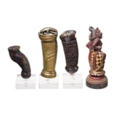 Sammlung Krisgriffe, Indonesien, 19./20. Jhdt.