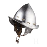 Birnmorion mit Wangenklappen, deutsch oder fl&auml;misch, um 1600