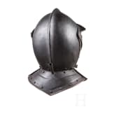 Geschw&auml;rzter K&uuml;rassierhelm, deutsch, um 1620