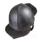 Kugelfester Sappeurhelm, deutsch, 17./18. Jhdt.