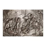 Renaissance-Prunkschild im Stil um 1600