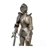 Miniaturharnisch, deutsch, 19. Jhdt.