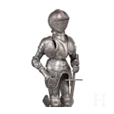 Miniaturharnisch, deutsch, 19. Jhdt.
