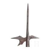 Helmbarte, deutsch, um 1600