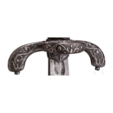 Silbertauschierter Linkhanddolch, deutsch, um 1620