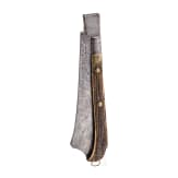 Gro&szlig;es, jagdliches Klappmesser (Praxe), norddeutsch, datiert 1699