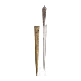 Bedeutendes silbermontiertes Dolchmesser, Ligurien, 18. Jhdt.