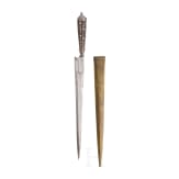 Bedeutendes silbermontiertes Dolchmesser, Ligurien, 18. Jhdt.