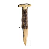 Klappmesser mit Messingscheide, USA, um 1900