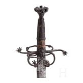 Ritterliches Schwert zu anderthalb Hand, s&uuml;ddeutsch, um 1530