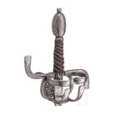 Degen mit ge&auml;tzter Klinge, deutsch, um 1600