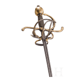 Goldtauschiertes Luxus-Rapier, deutsch, fr&uuml;hes 17. und 19. Jhdt.