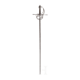 Milit&auml;risches Rapier, deutsch, um 1610