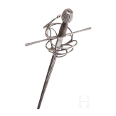 Milit&auml;risches Rapier, deutsch, um 1610