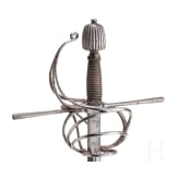 Milit&auml;risches Rapier, deutsch, um 1610