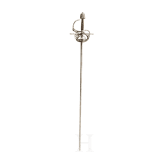 Milit&auml;risches Rapier, deutsch, um 1610