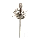 Milit&auml;risches Rapier, deutsch, um 1610