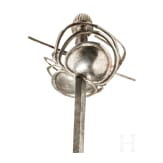 Milit&auml;risches Rapier, deutsch, um 1610