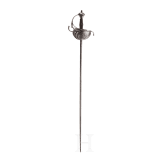 Pappenheimer-Rapier mit Piccinino-Klinge, deutsch oder Italien, um 1620