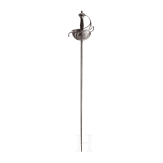 Pappenheimer-Rapier mit Piccinino-Klinge, deutsch oder Italien, um 1620