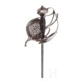Pappenheimer-Rapier mit Piccinino-Klinge, deutsch oder Italien, um 1620