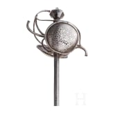 Pappenheimer-Rapier mit Piccinino-Klinge, deutsch oder Italien, um 1620