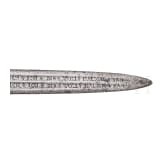 Felddegen mit langer Klingeninschrift, deutsch, um 1620