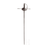 Schalenrapier mit Solinger Klinge, Italien, um 1650/60