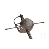 Schalenrapier mit Solinger Klinge, Italien, um 1650/60