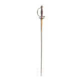 Galanteriedegen mit jagdlichem Eisenschnittdekor, Versailles, um 1720