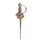 Galanteriedegen mit jagdlichem Eisenschnittdekor, Versailles, um 1720